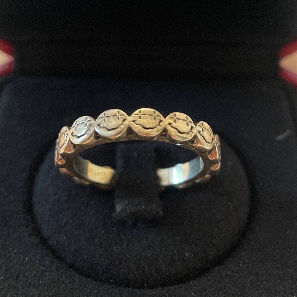 Nevermind ring in silver large